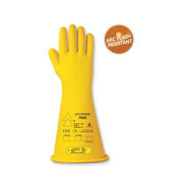 HIGH VOLTAGE ELECTR INSULATING GLOVE (CLASS 2) 14" SZ 08 M